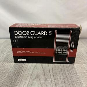 Vintage Meyer Door Guard 5 Electronic Burglar Alarm - New Old Stock